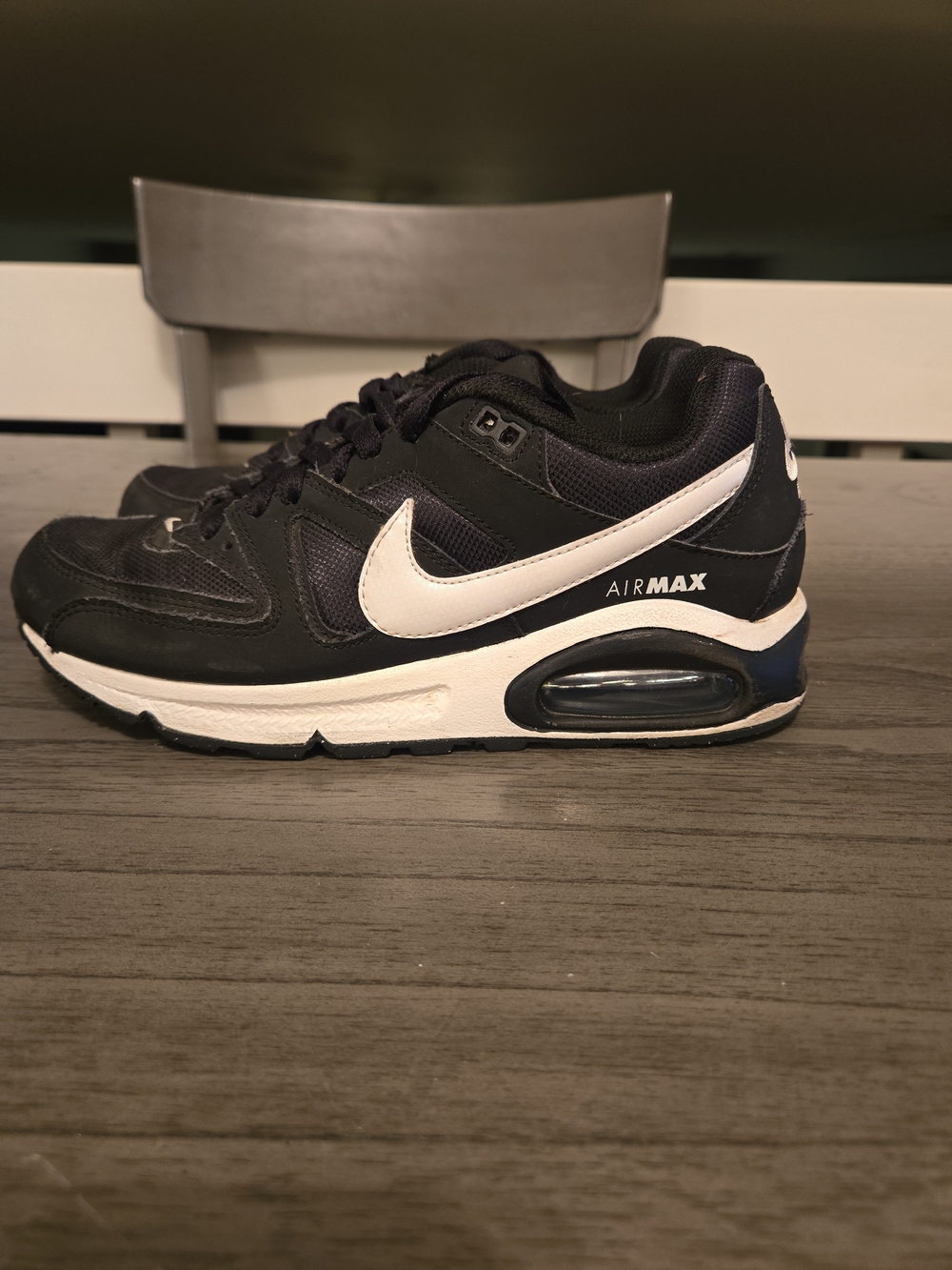 Nike Air Max Black White Running Sneakers